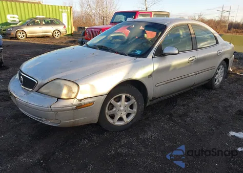 2002 Mercury Sable Ls Premium z USA, uszkodzony, nr VIN 1MEFM55S72G619547